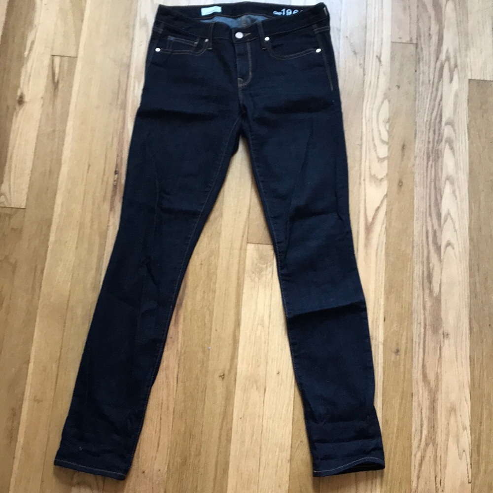 gap dark jeans, size 27 regular